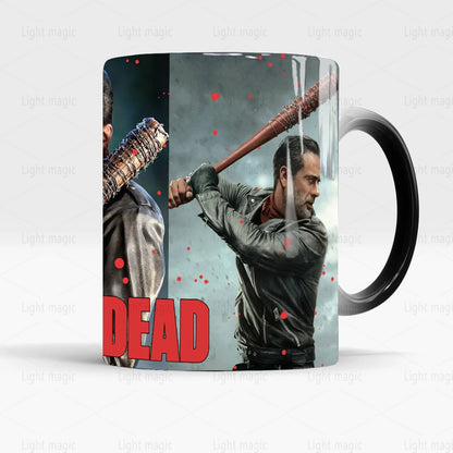 Walking Dead Negan Mug 11oz Magic Ceramic Color Changing Coffee Mug