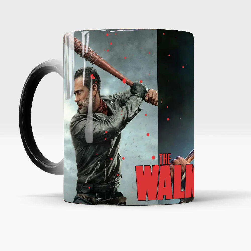 Walking Dead Negan Mug 11oz Magic Ceramic Color Changing Coffee Mug