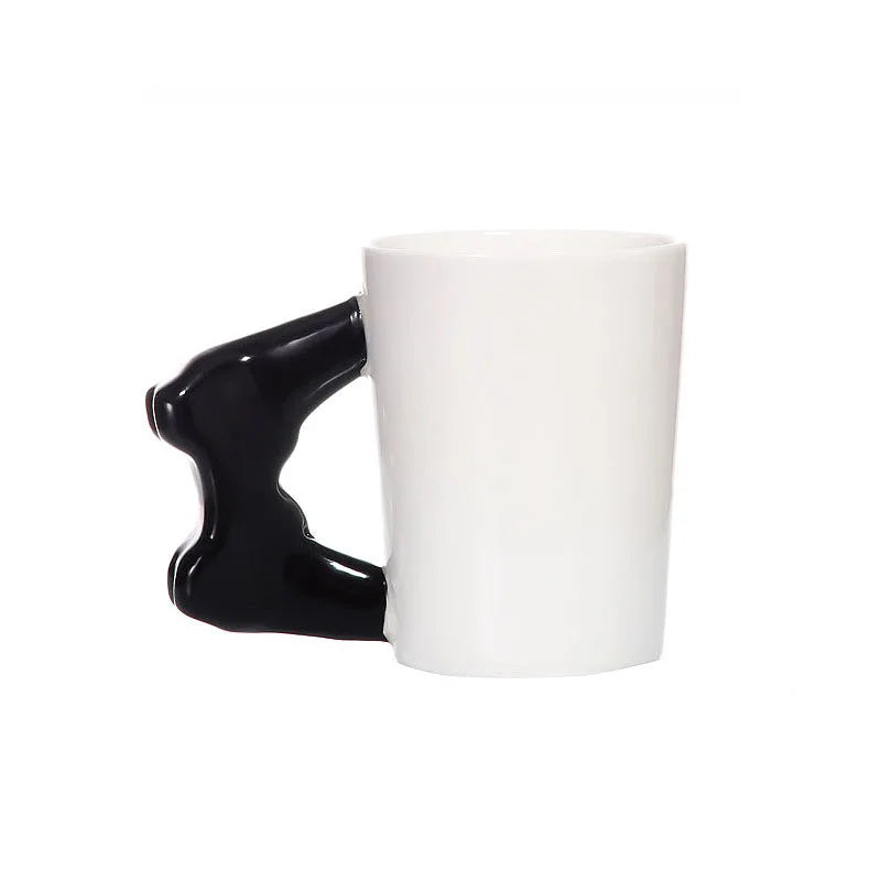 Gamepad Handle Arcade Style Ceramic Mugs - 400ml