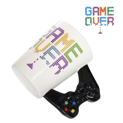 Gamepad Handle Arcade Style Ceramic Mugs - 400ml