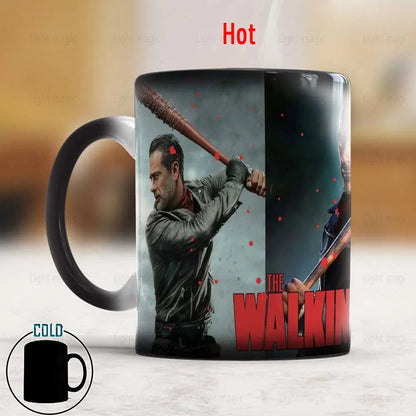 Walking Dead Negan Mug 11oz Magic Ceramic Color Changing Coffee Mug