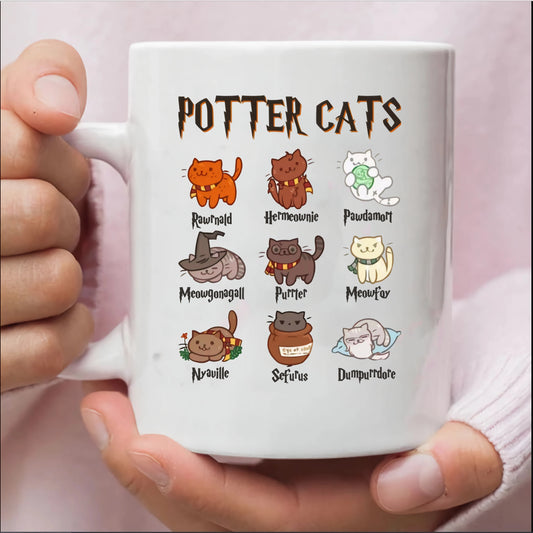 Potter Cats 11oz Coffee Mug