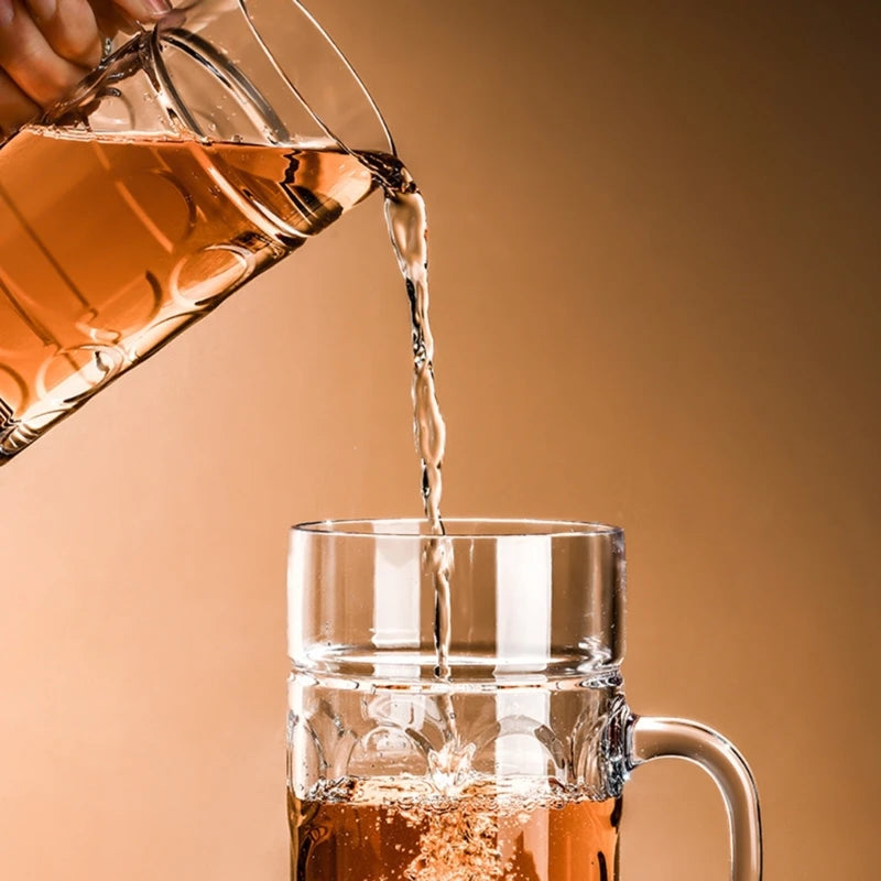 Unbreakable Plastic Beer Mug 500ML/1L