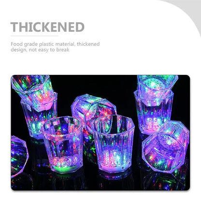 Colorful Glowing Light Glass - Parties, Weddings